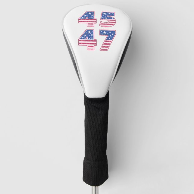Couvre-club De Golf Donald Trump 45-47 (Devant)