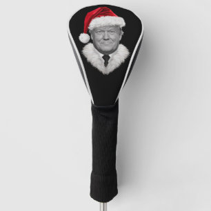 Couvre-club De Golf Donald Trump Christmas Funny Santa Hat Don