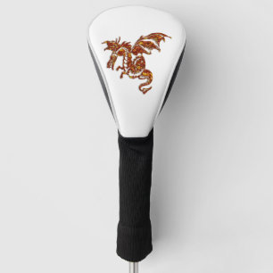 Couvre-club De Golf Dragon flamboyant