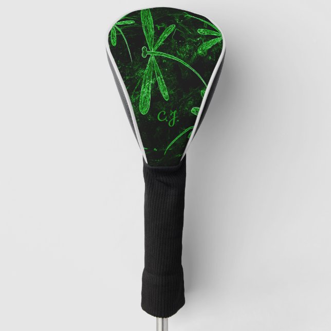 Couvre-club De Golf Dragonfly Neon Green (Devant)