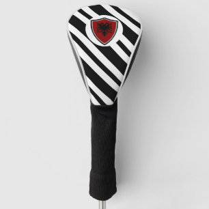 Couvre-club De Golf Drapeau albanais