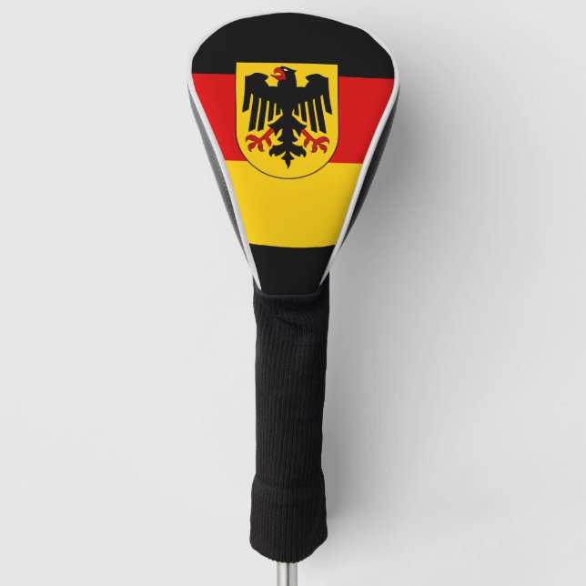 Couvre-club De Golf Drapeau allemand (Devant)