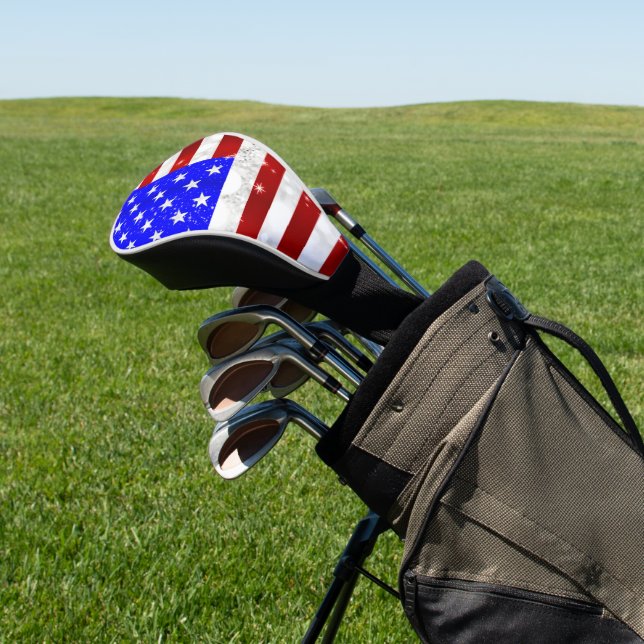 Couvre-club De Golf Drapeau américain (In Situ)