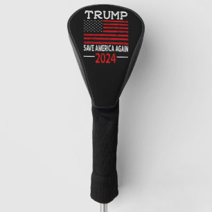 Couvre-club De Golf Drapeau américain 2024 de Trump à nouveau pour l'A
