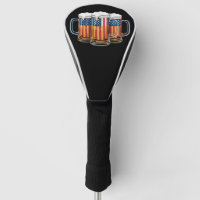Drapeau américain bière 4 juillet Merica buvant Ét