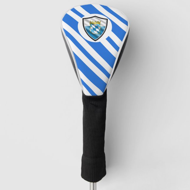 Couvre-club De Golf Drapeau bavarois (Devant)
