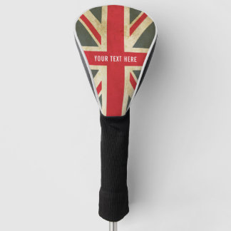 Couvre-club De Golf Drapeau britannique vintage Union Jack