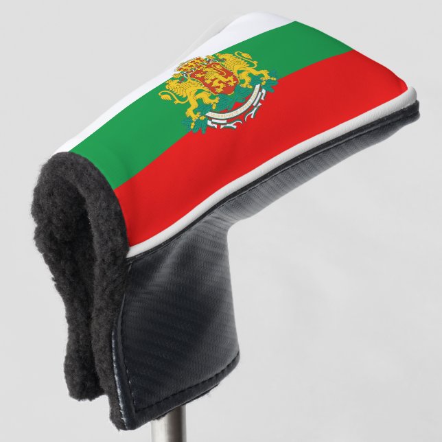 Couvre-club De Golf Drapeau bulgare (Devant 3/4)