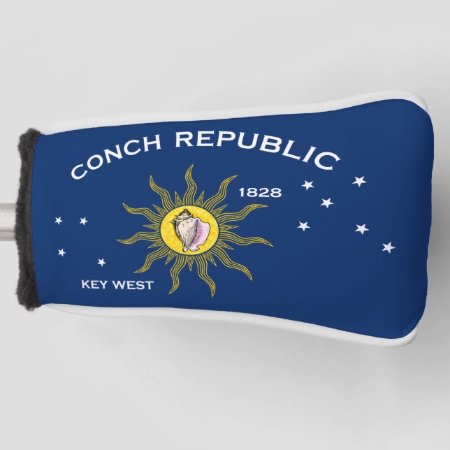 Couvre-club De Golf Drapeau Conch Republic (Devant)