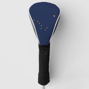 Couvre-club De Golf Drapeau d'Alaska, drapeau d'état américain