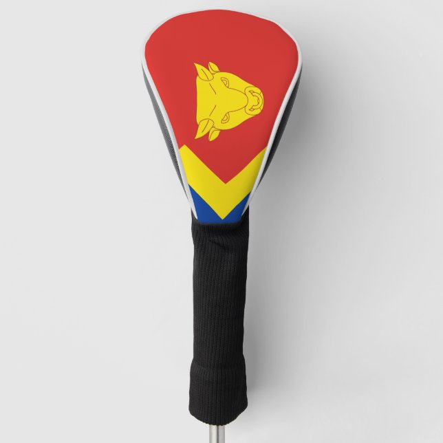 Couvre-club De Golf Drapeau de Birmingham, UK (Devant)