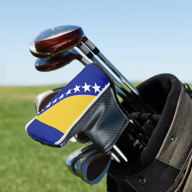 Couvre-club De Golf Drapeau de Bosnie-Herzégovine (In Situ)