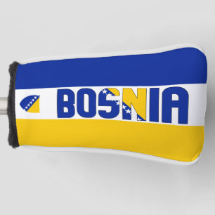 Couvre-club De Golf Drapeau de Bosnie-Herzégovine Gorgeous Patriotic G