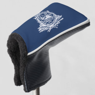 Couvre-club De Golf Drapeau de Charleston, couverture tête de golf de