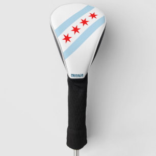 Couvre-club De Golf Drapeau de Chicago, Illinois