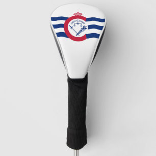 Couvre-club De Golf Drapeau de Cincinnati, Ohio