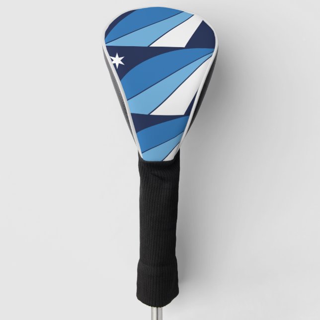 Couvre-club De Golf Drapeau de Columbia, Caroline du Sud (Devant)
