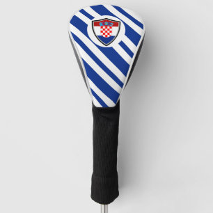 Couvre-club De Golf Drapeau de Croatie