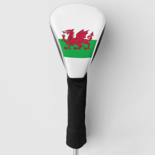 Couvre-club De Golf Drapeau de dragon de Gallois