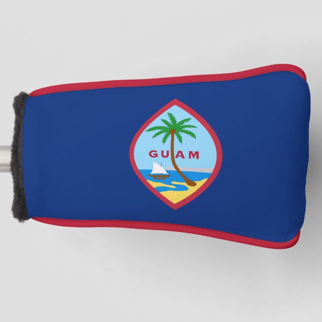 Couvre-club De Golf Drapeau de Guam (Devant)
