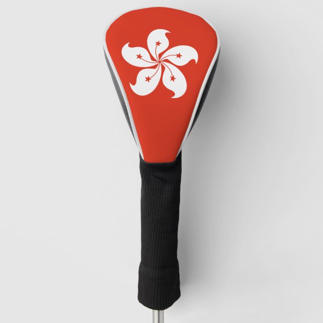 Couvre-club De Golf Drapeau de Hong Kong (Devant)