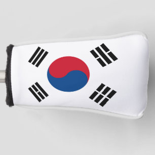 Couvre-club De Golf Drapeau de la Corée du Sud