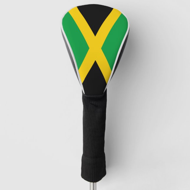 Couvre-club De Golf Drapeau de la Jamaïque (Devant)