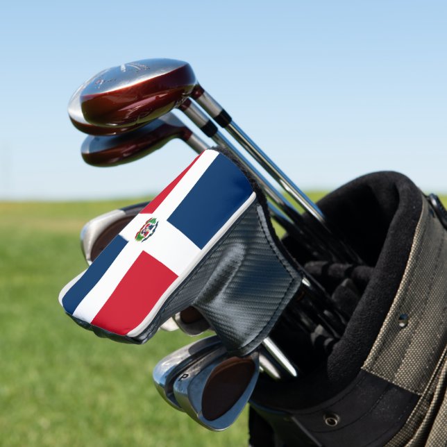 Couvre-club De Golf Drapeau de la République Dominicaine (In Situ)