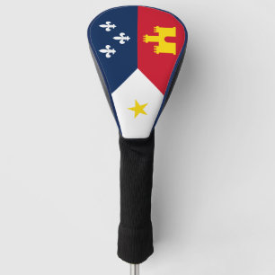 Couvre-club De Golf Drapeau de l'Acadiana, Louisiane