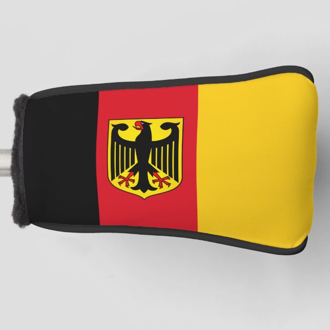 Couvre-club De Golf Drapeau de l'Allemagne (Devant)