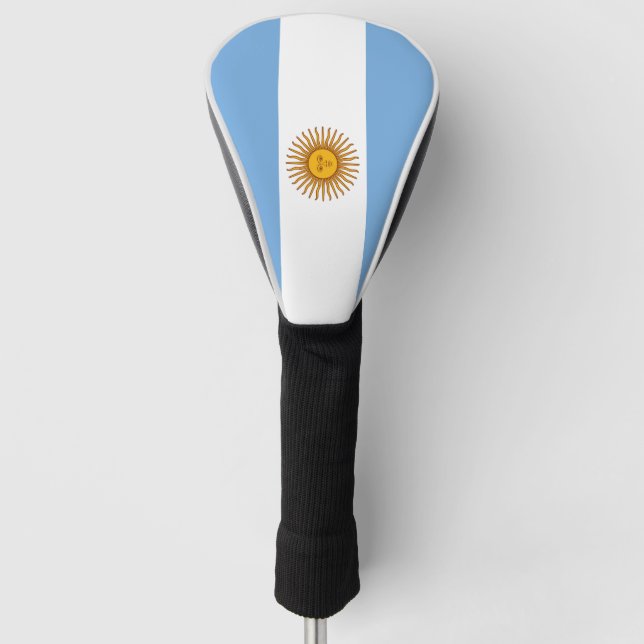 Couvre-club De Golf Drapeau de l'Argentine (Devant)