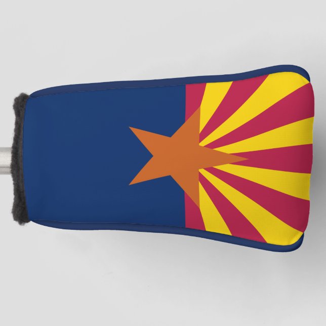 Couvre-club De Golf Drapeau de l'Arizona (Devant)