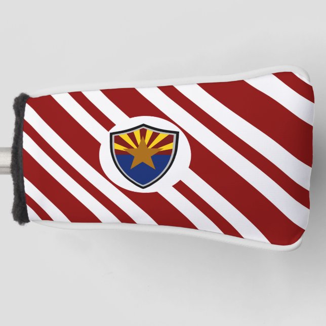 Couvre-club De Golf Drapeau de l'Arizona (Devant)
