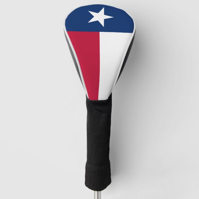 Couvre-club De Golf Drapeau de l'État Texas Lone Star (Devant)