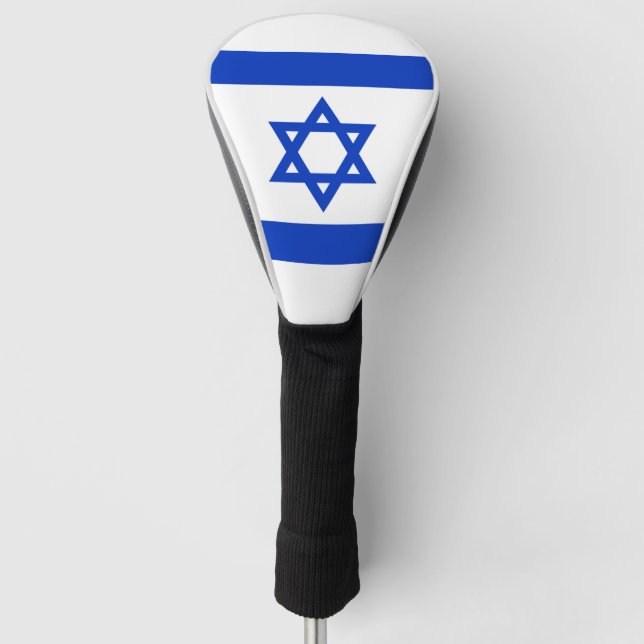Couvre-club De Golf Drapeau de l'Israël (Devant)