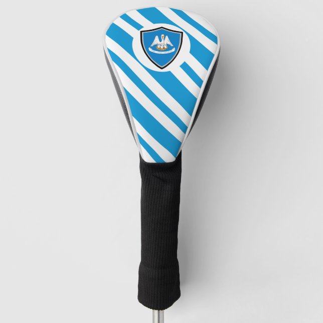 Couvre-club De Golf Drapeau de Louisiane (Devant)