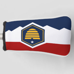 Couvre-club De Golf Drapeau de l'Utah (Drapeau de ruche)