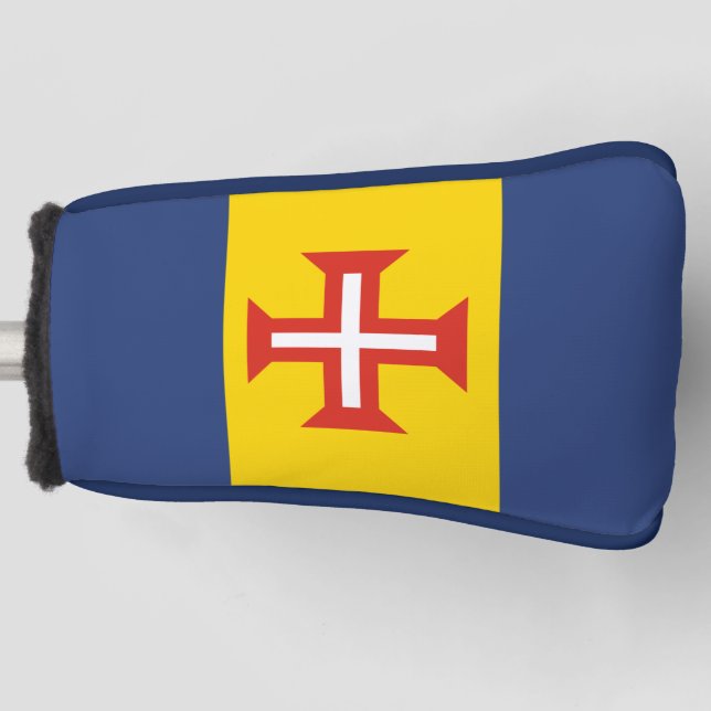 Couvre-club De Golf Drapeau de Madère, Portugal (Devant)