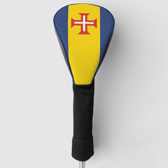 Couvre-club De Golf Drapeau de Madère, Portugal (Devant)