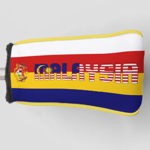 Couvre-club De Golf Drapeau de Malaisie magnifique patriotique