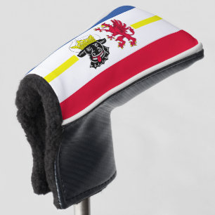 Couvre-club De Golf Drapeau de Mecklembourg-Poméranie-Occidentale Golf