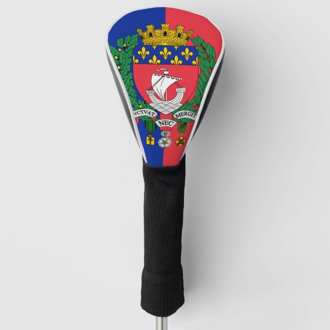Couvre-club De Golf Drapeau de Paris, France (Devant)