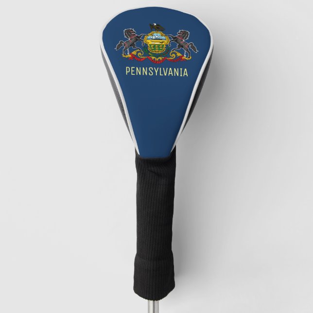 Couvre-club De Golf Drapeau de Pennsylvanie (Devant)