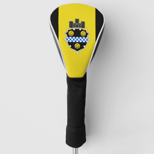 Couvre-club De Golf Drapeau de Pittsburgh, Pennsylvanie (Devant)