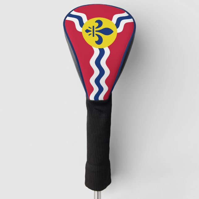 Couvre-club De Golf Drapeau de Saint-Louis, Missouri (Devant)