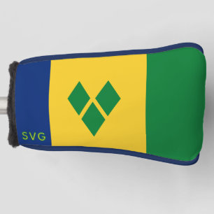Couvre-club De Golf drapeau de Saint-Vincent-et-les-Grenadines