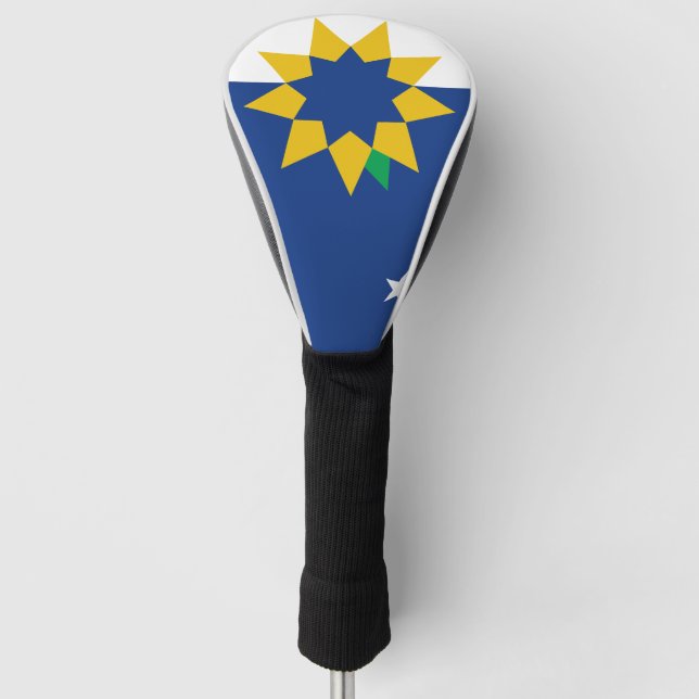 Couvre-club De Golf Drapeau de Topeka, Kansas (Devant)