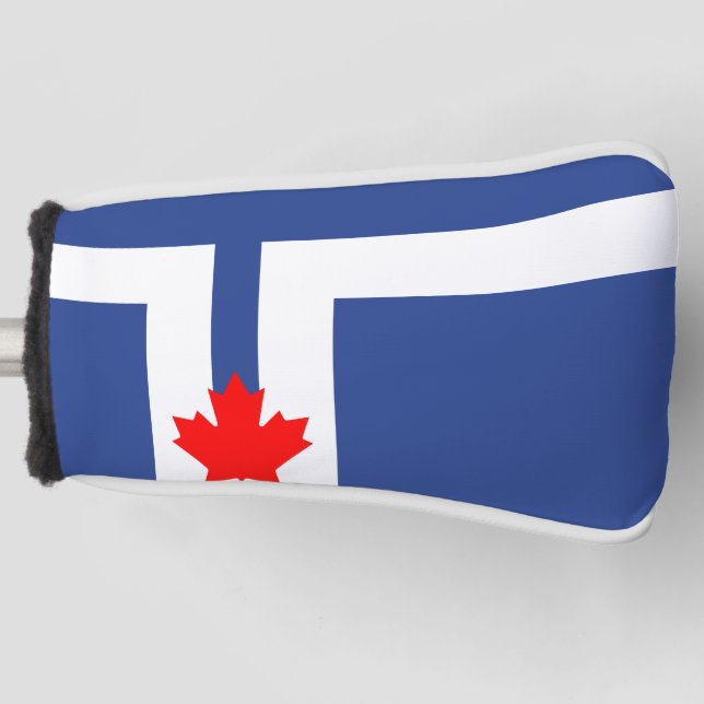 Couvre-club De Golf Drapeau de Toronto (Ontario) (Devant)