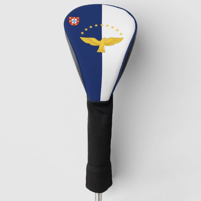 Couvre-club De Golf Drapeau des Açores, Portugal (Devant)