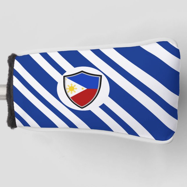 Couvre-club De Golf drapeau des Philippines (Devant)